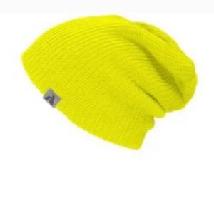 Eddie Bauer yellow slouchy beanie